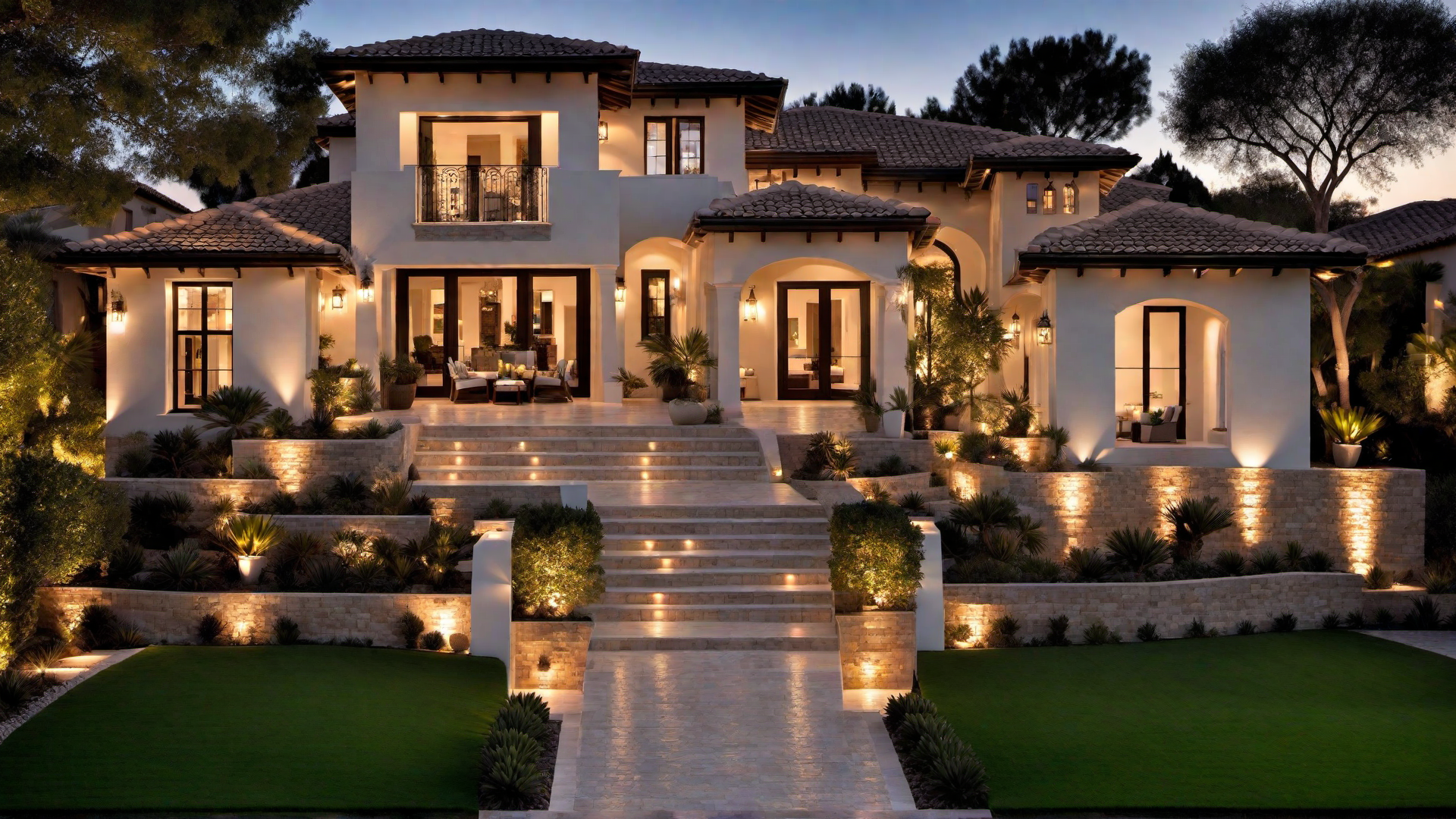 Outdoor Lighting: Creating Ambiance in Mediterranean Evenings