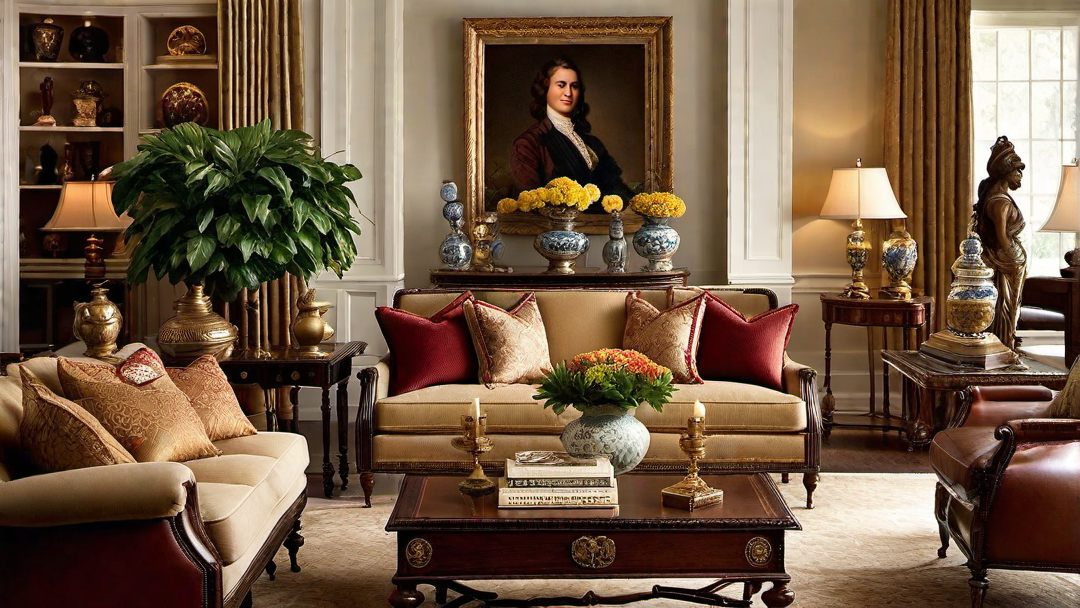 Antique Accents: Showcasing Collectibles and Vintage Pieces