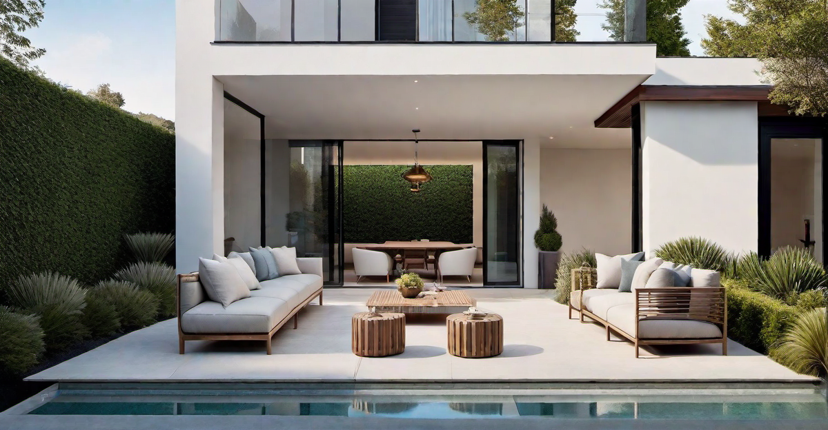 Outdoor Living Spaces: Transforming Minimalist Patios