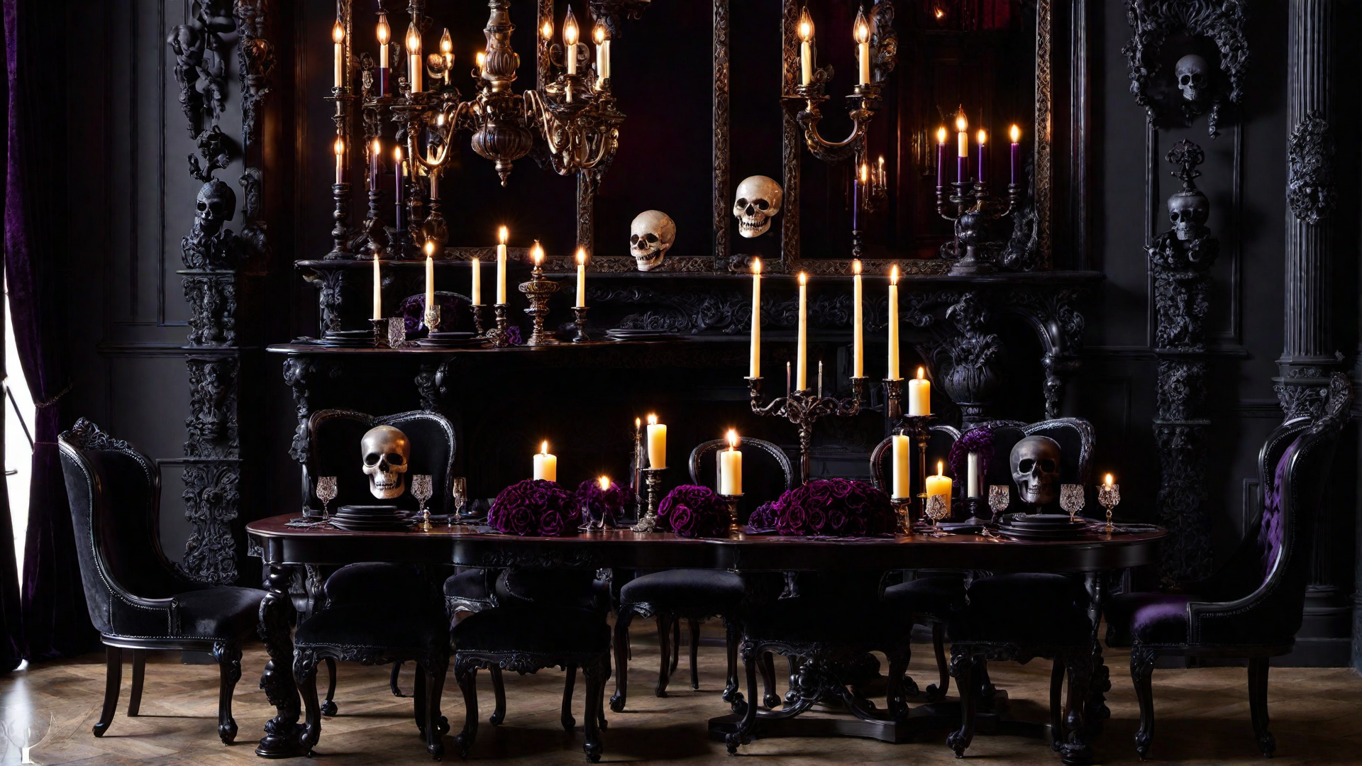 Gothic Dining Room: Hosting Elegant Dinner Parties