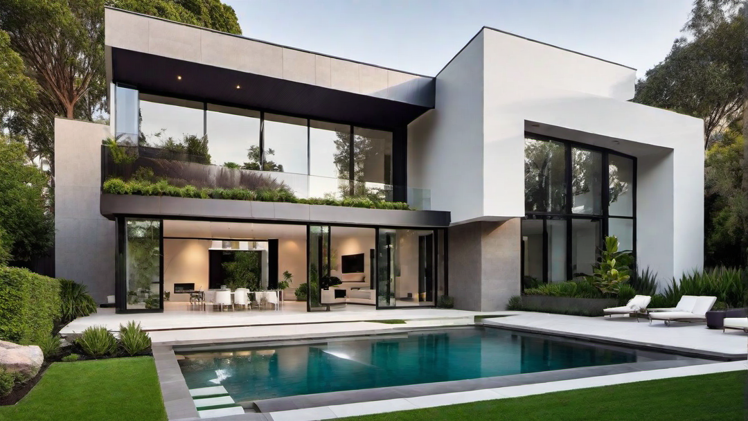 Geometric Shapes and Angular Structures: Creating a Bold Statement in Modern Home Exteriors
