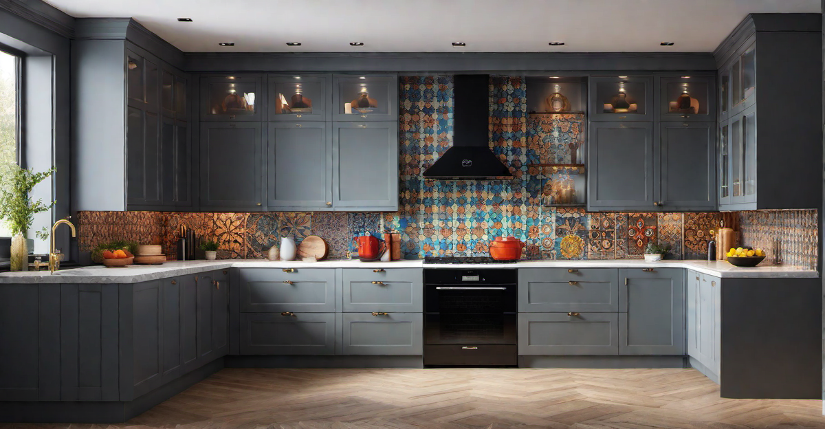 Vibrant Backsplash: Infusing Color and Pattern into Kitchen Design