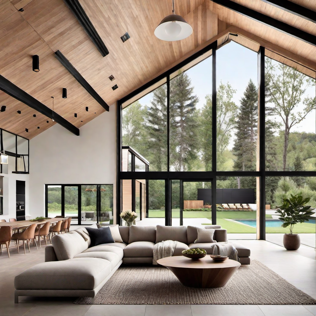 Scandinavian Influence: Minimalist Decor in Modern Barn Houses