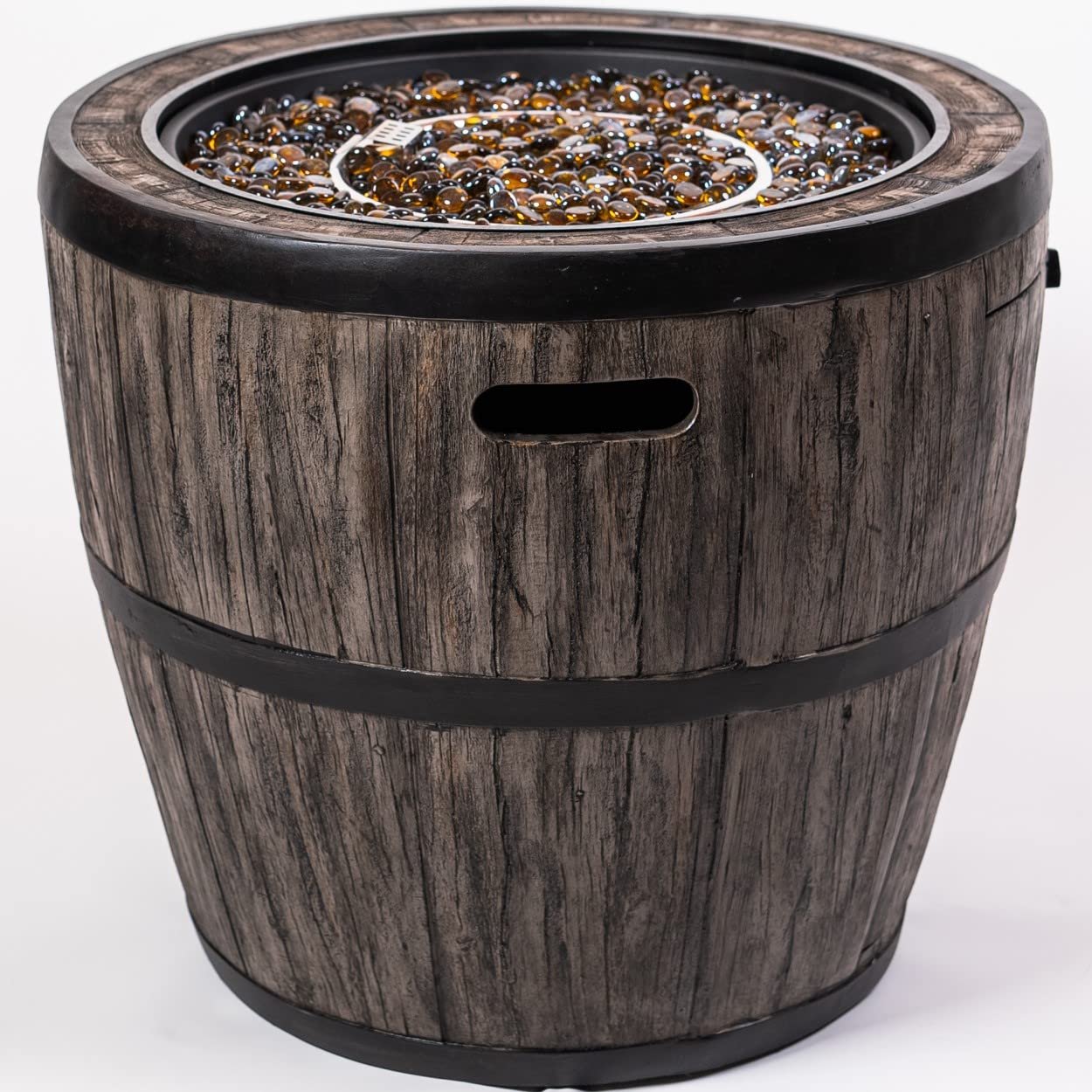 Wine Barrel Fire Pit