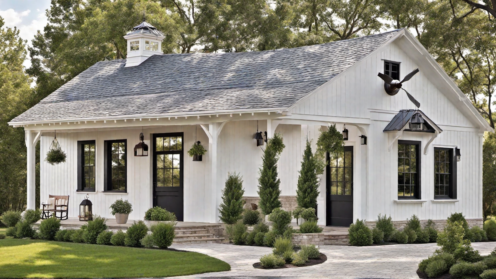 Country Living Vibe: Nostalgic Elements in Modern Farmhouse Exteriors