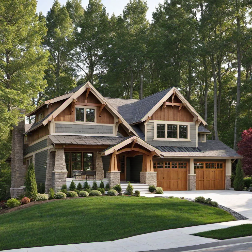 Craftsman Roof Designs: Sloping Eaves