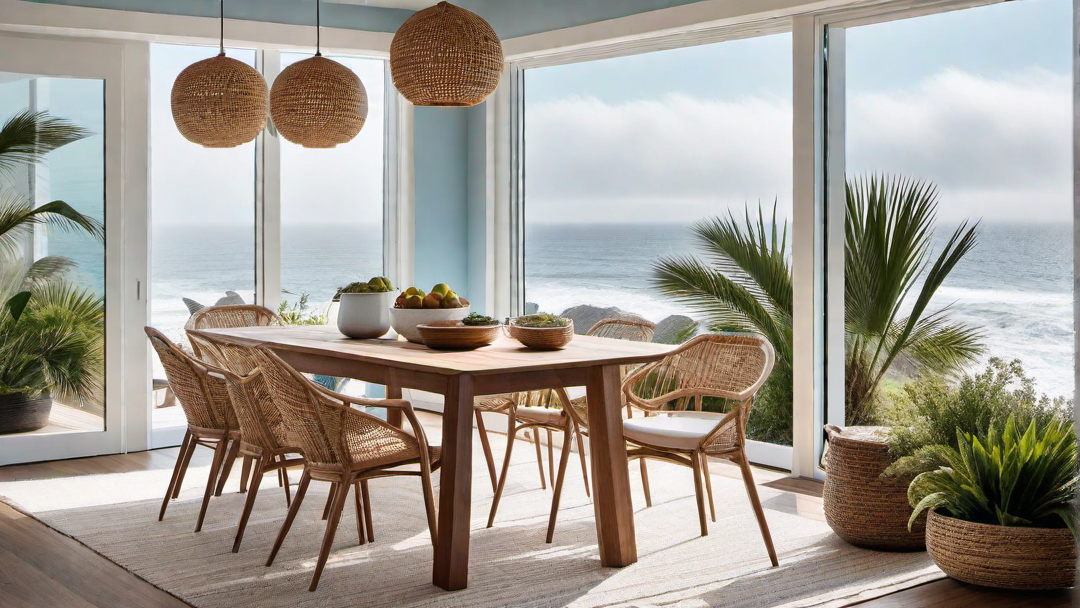 Outdoor Connection: Seamless Indoor-Outdoor Flow in Coastal Kitchen