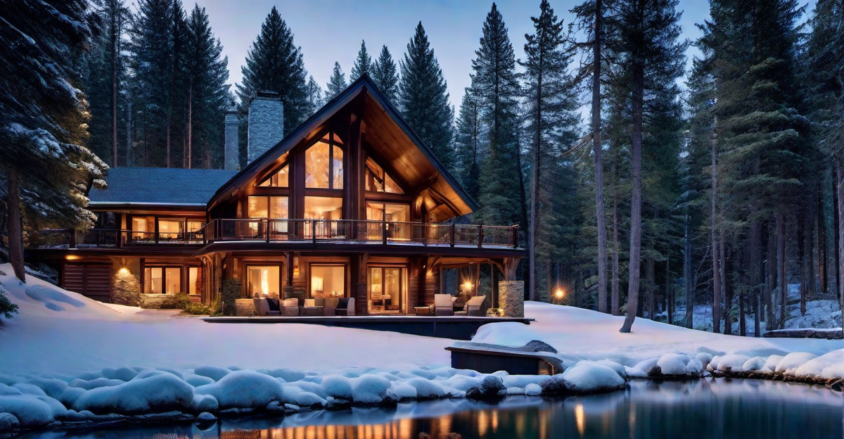 Secluded Forest Hideout: Cabin Retreat Amidst Nature
