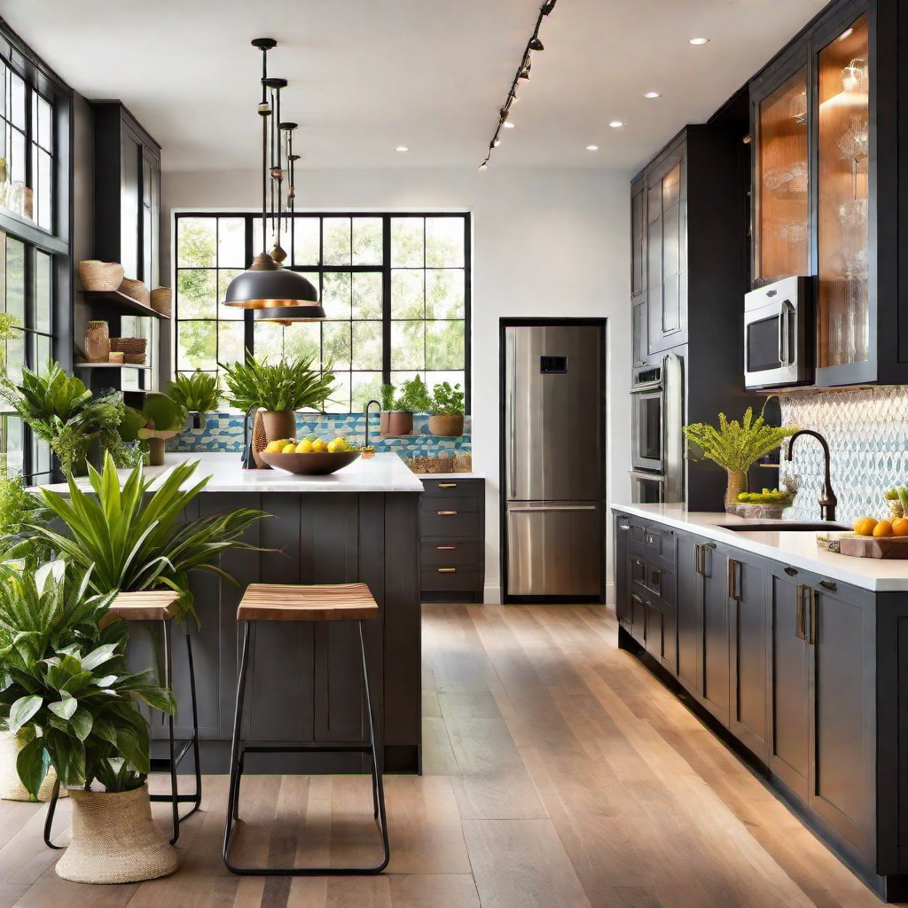 Sustainable Living: Eclectic Kitchen Eco-Friendly