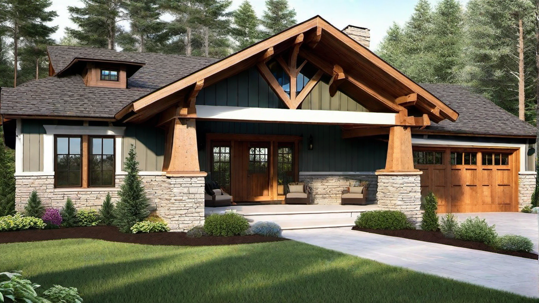 Integrated Nature: Embracing Outdoor Spaces in Craftsman Home Design