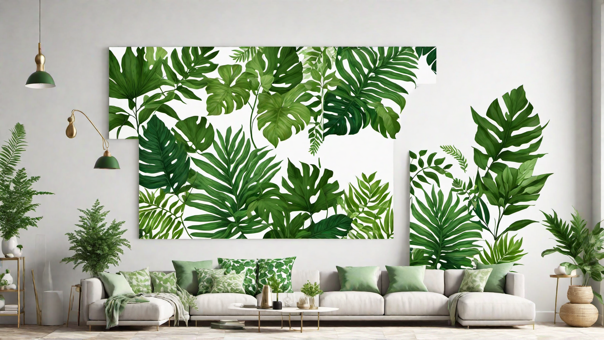 Artistic Flare: Green Home Wall Art Inspirations