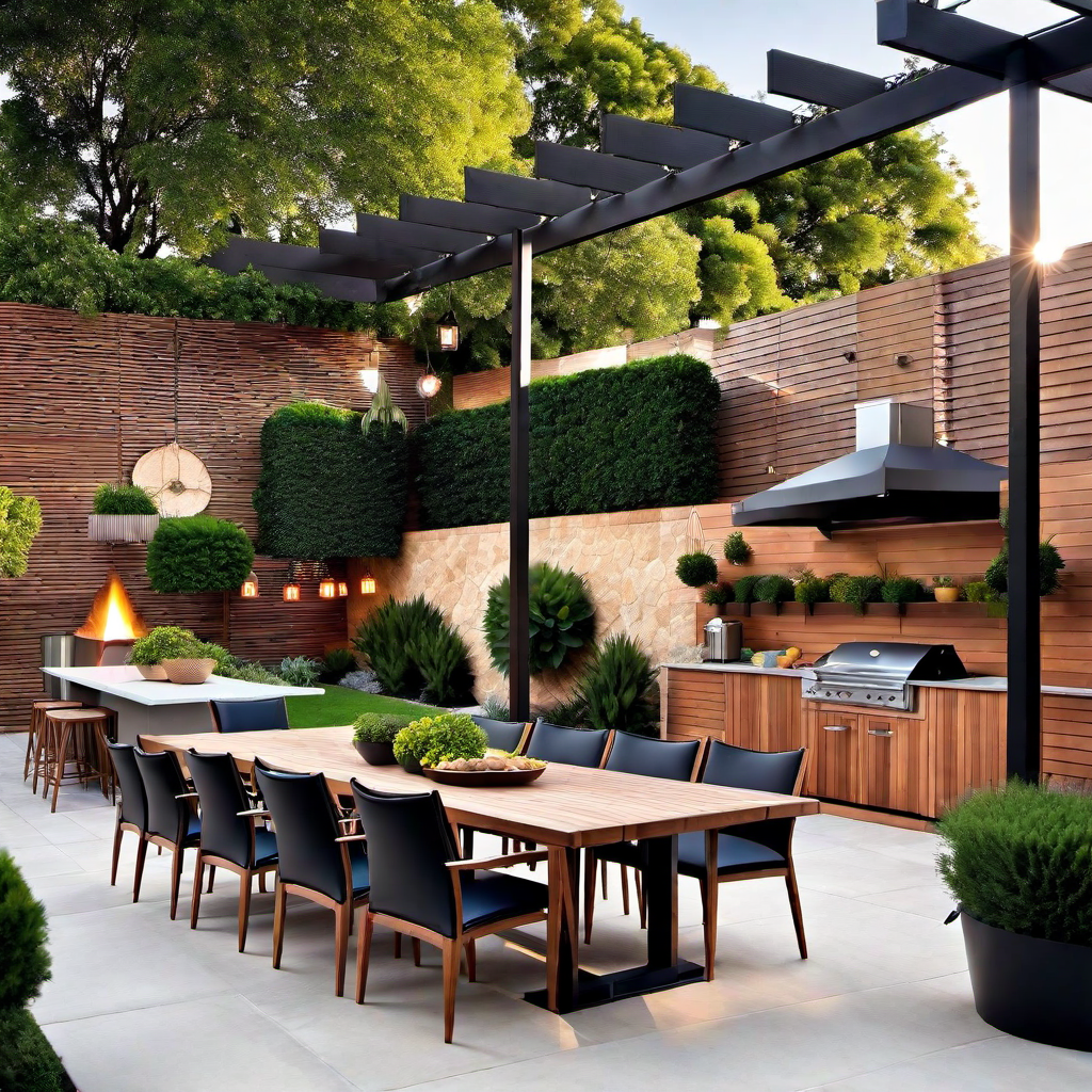 Al Fresco Dining: Outdoor Kitchen and Dining Area Inspiration