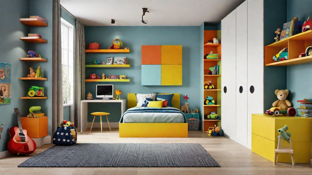 Floating Shelves: Displaying Toys and Books