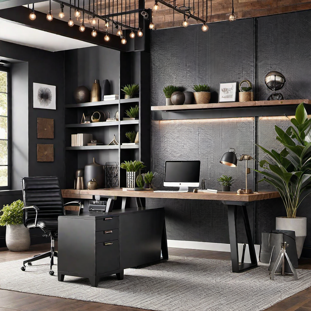 Urban Retreat: Bringing City Vibes to Your Cozy Home Office