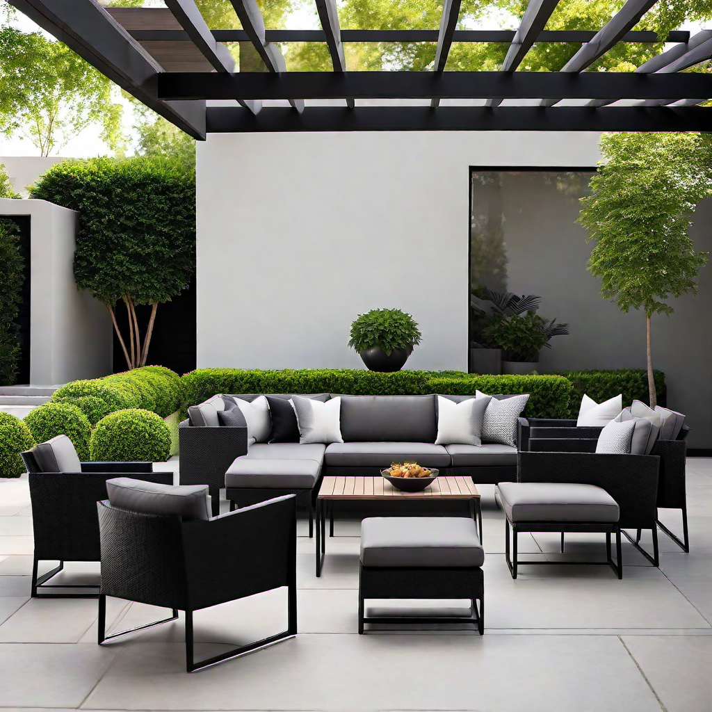 Contemporary Cool: Modern Patio Furniture Picks