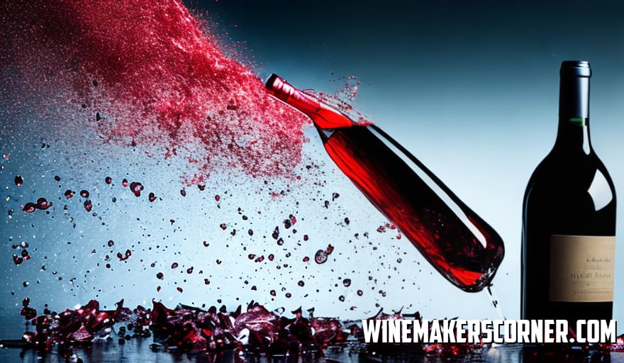 Wine Exploded In Bottle After Racking