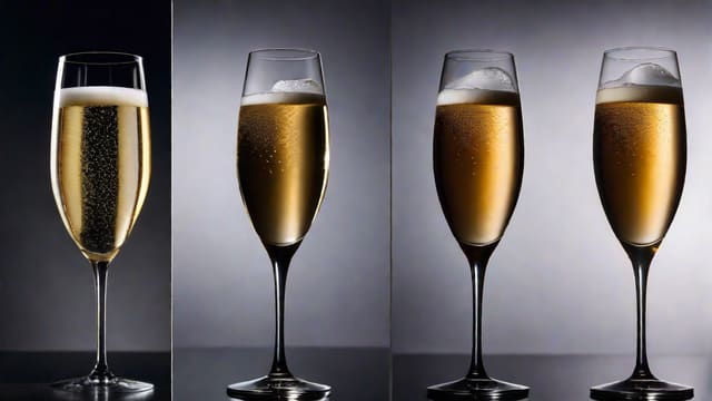 How To Decorate A Champagne Glass