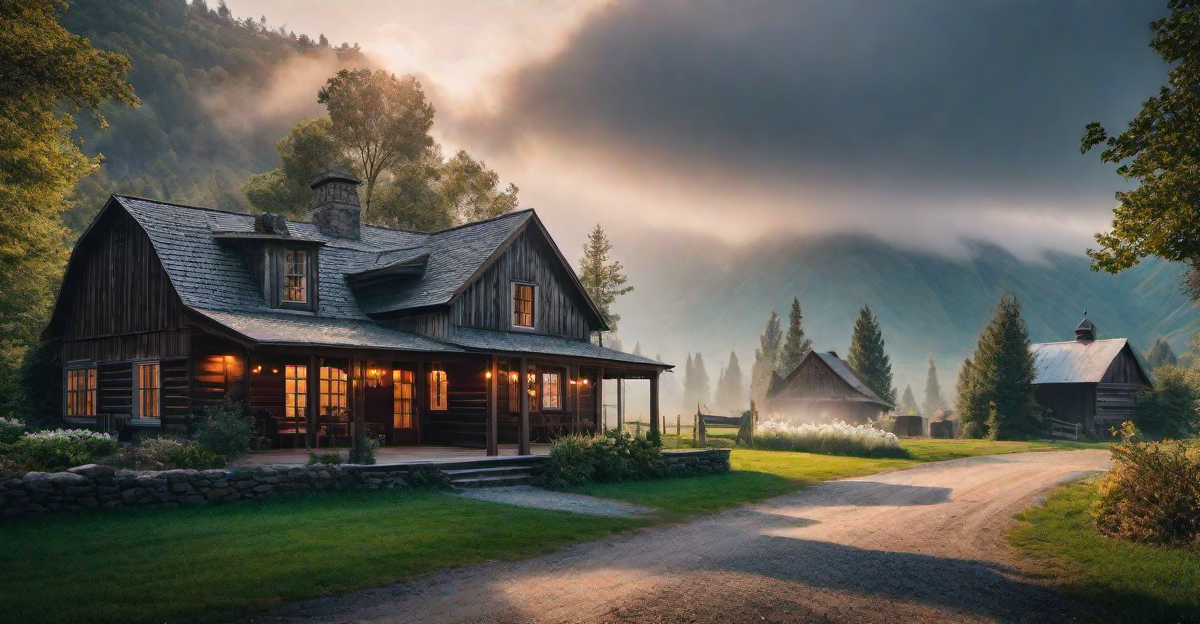 Natural Surroundings: Integrating Landscape into Small Farmhouse Design
