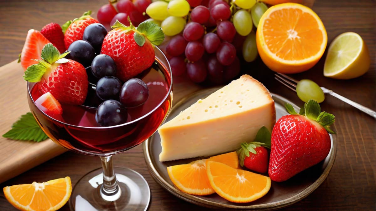 Wine With Fruits