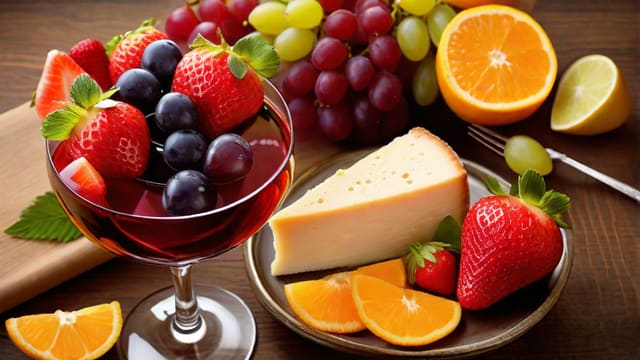 Wine With Fruits