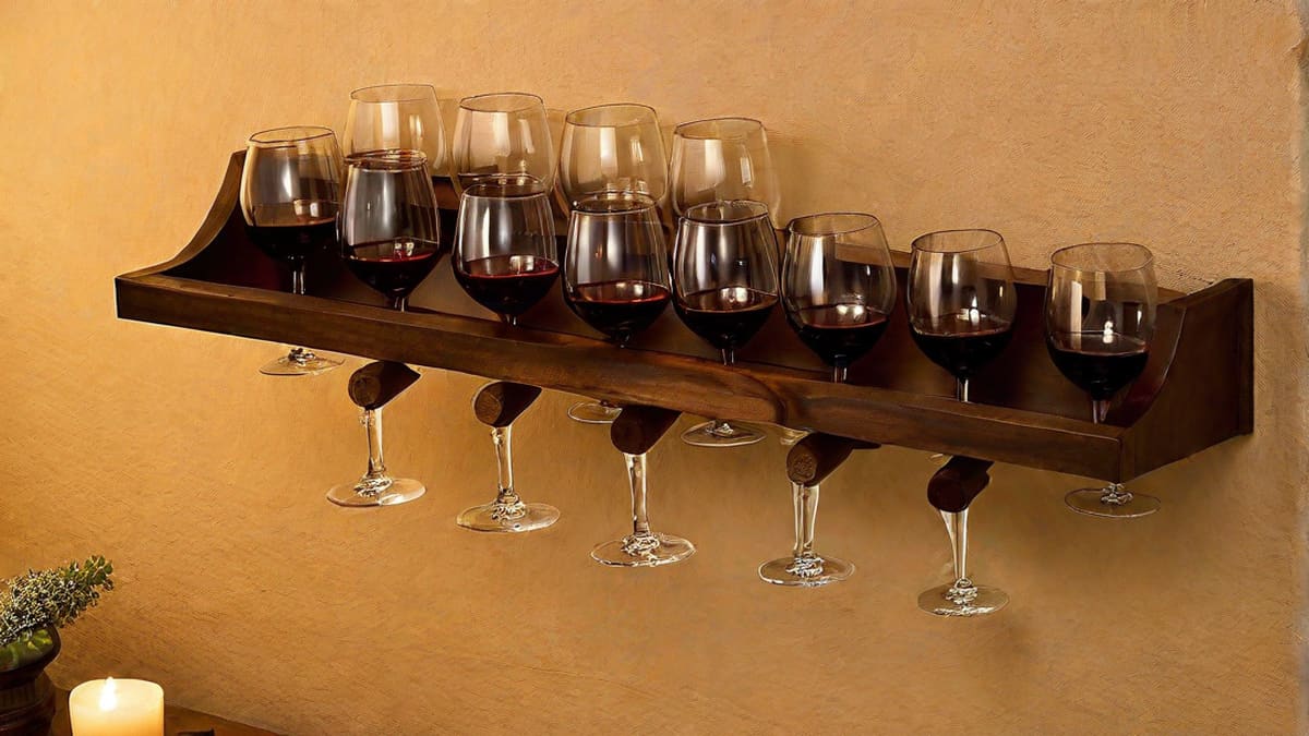 How To Make Wine Glass Holder