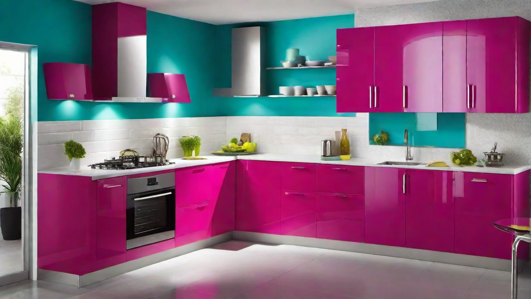 Firecracker Fuchsia: Exuberant and Lively Kitchen Design