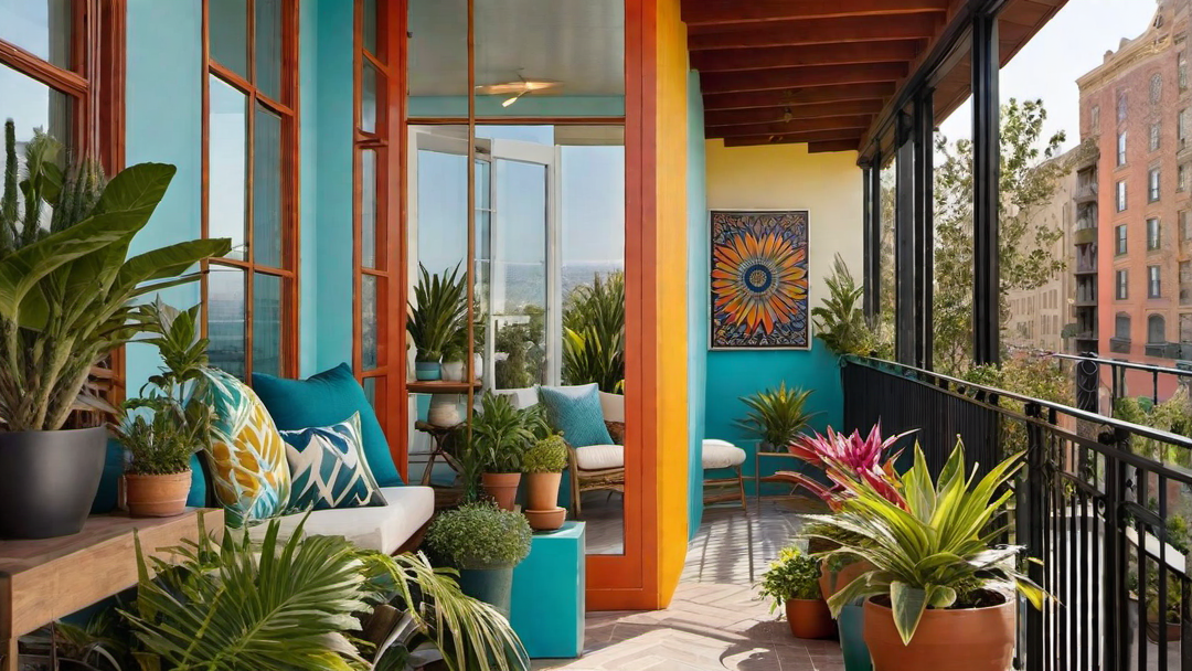 Artistic Haven: Balcony as a Creative Expression Space