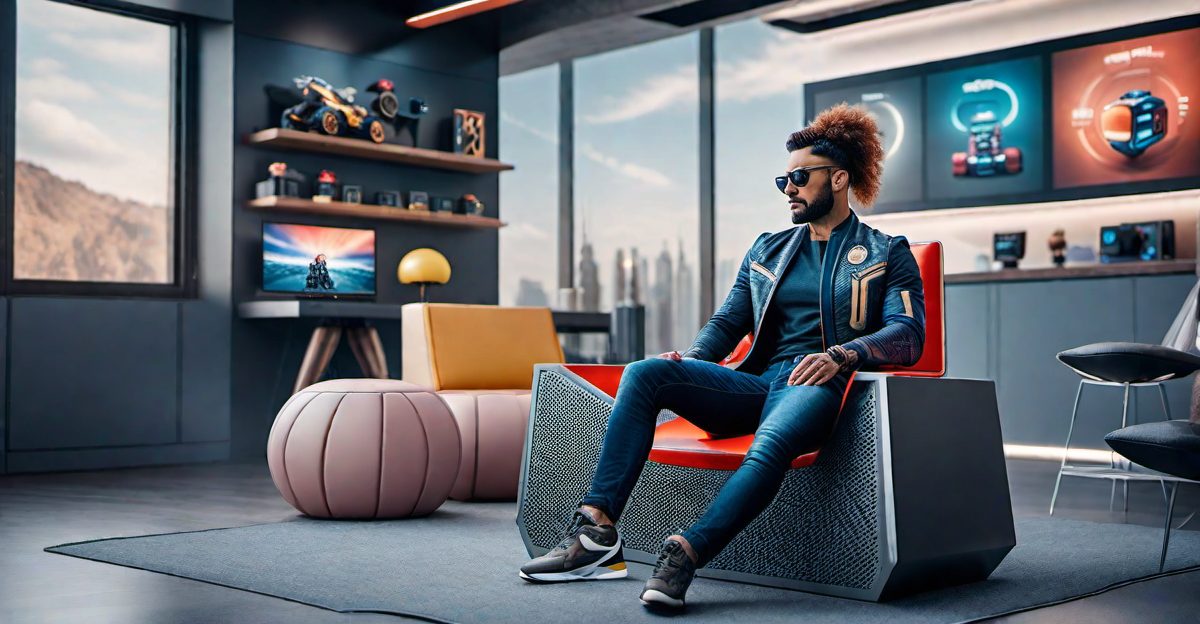 Robot Realm: Futuristic Playroom for Tech-Savvy Kids