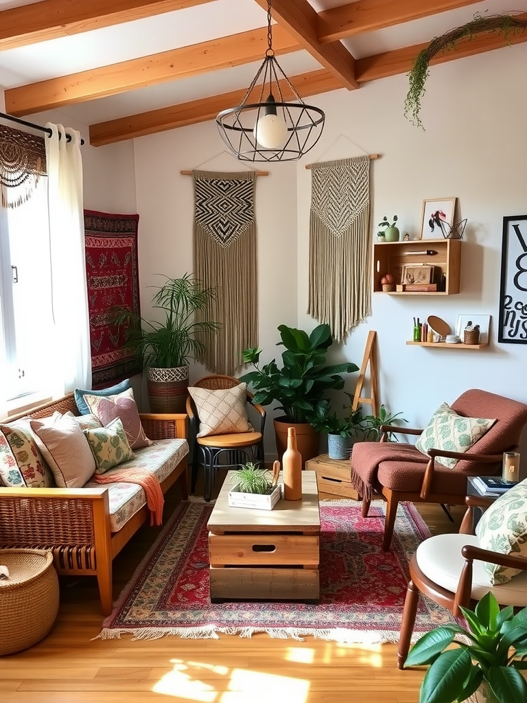 Reuse and Upcycle: Sustainable Boho Chic Design