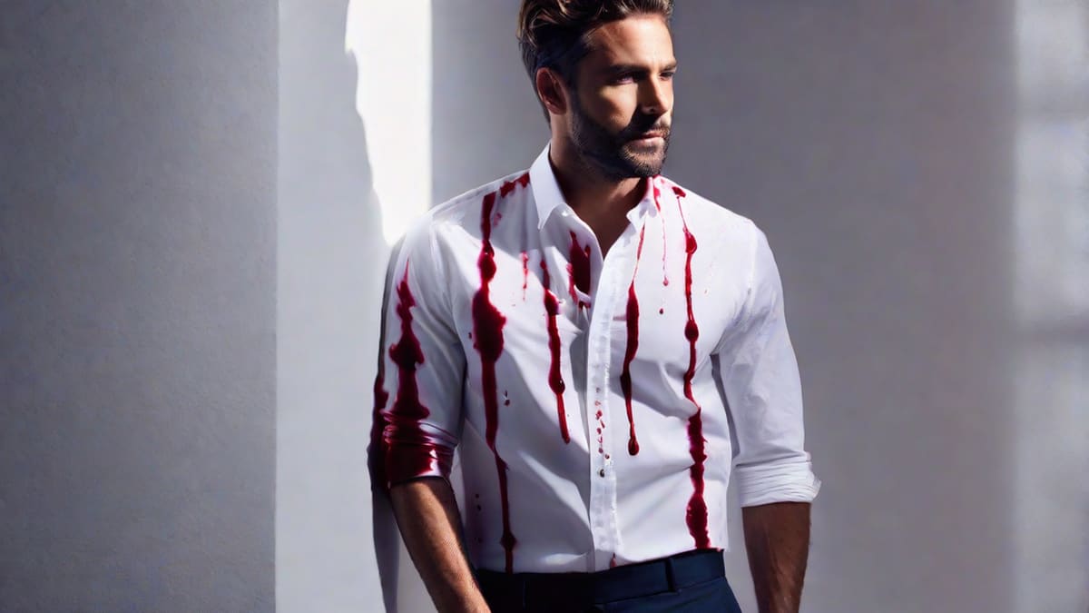 How To Get Red Wine Out Of White Shirt