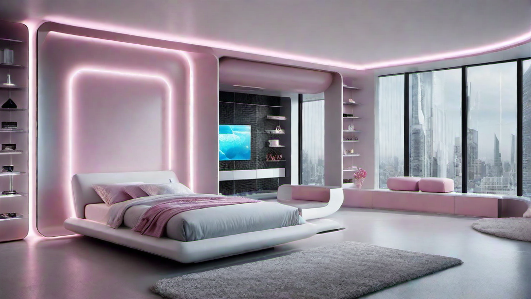 Sci-Fi Sanctuary: Futuristic Girls Bedroom