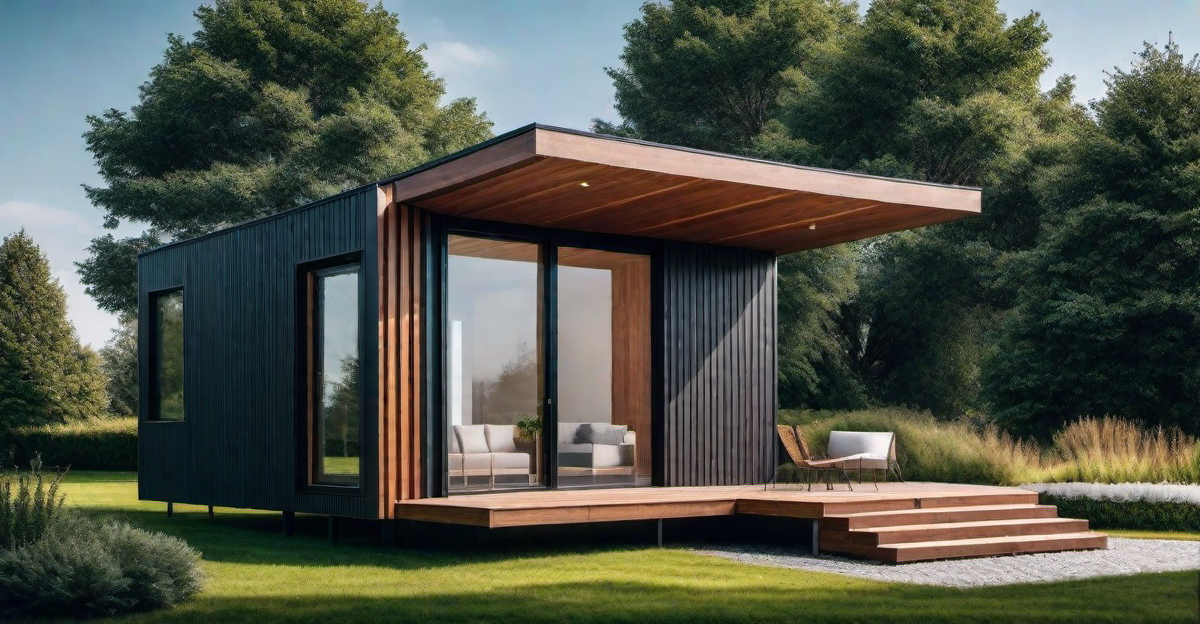 Architectural Elegance: Contemporary Small Prefab House Designs