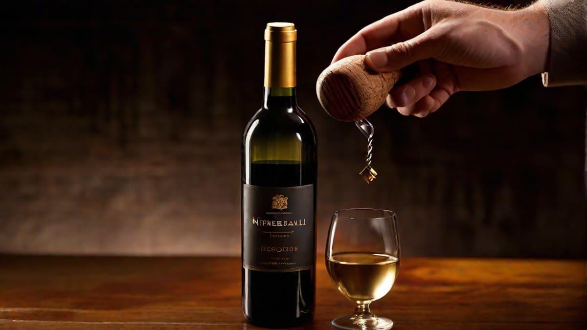 How To Remove A Cork From A Bottle Of Wine