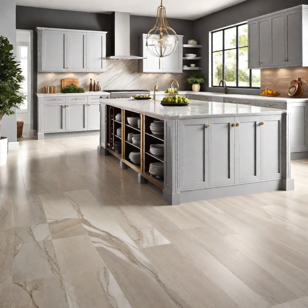 Luxury Flooring Options: Elevating the Kitchen with High-End Materials