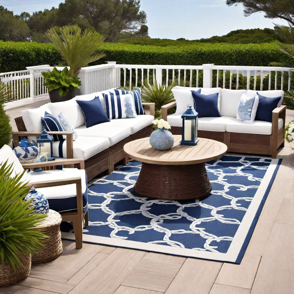 Seaside Escape: Nautical Theme for a Coastal-inspired Patio