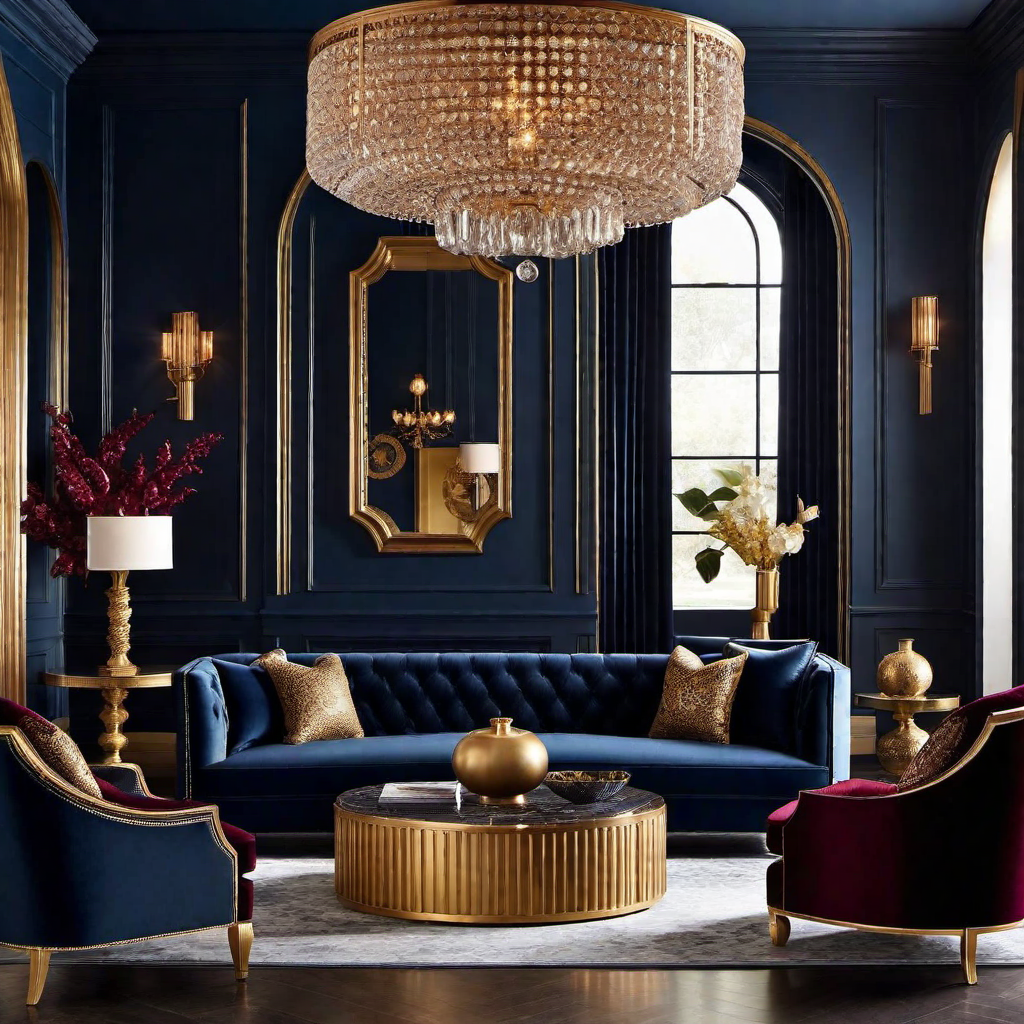 Vintage Glamour: Old Hollywood Inspired Traditional Decor