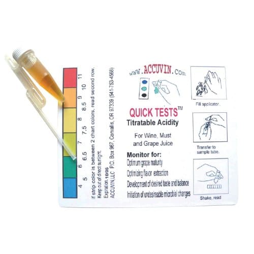 Wine Acid Test Kit