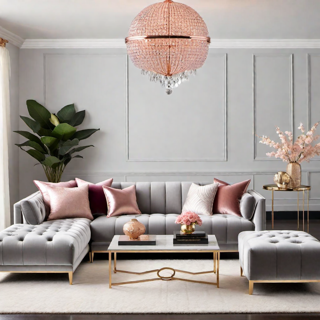 Feminine Flourish: Glamorous Touches in Modern Home Decor