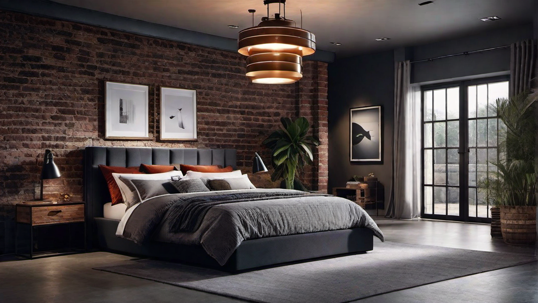 Industrial-Chic Bedroom for Kids