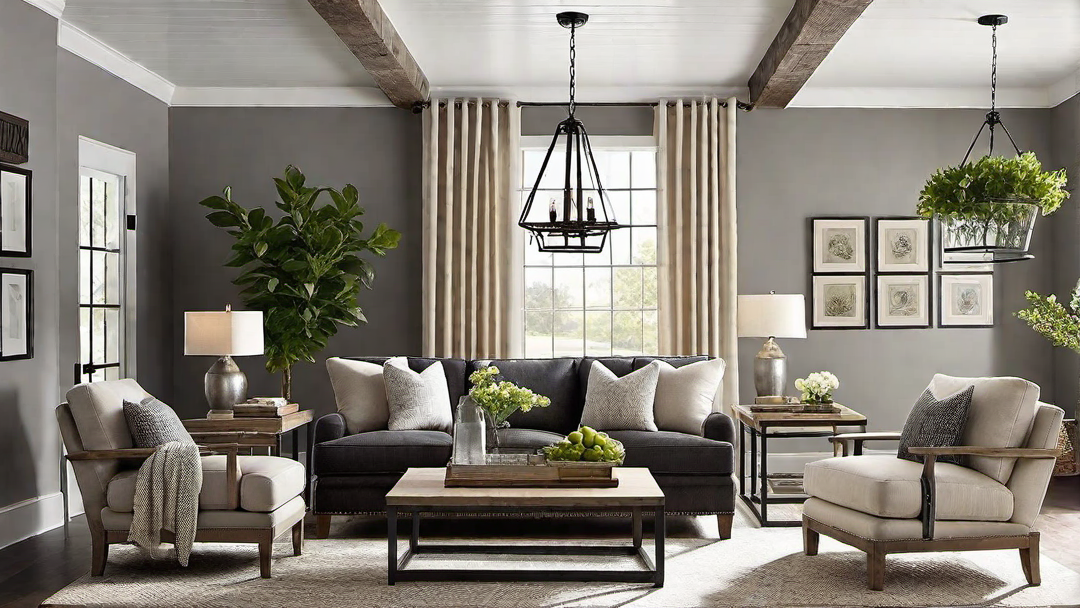 Industrial Accents: Metal Light Fixtures and Decor