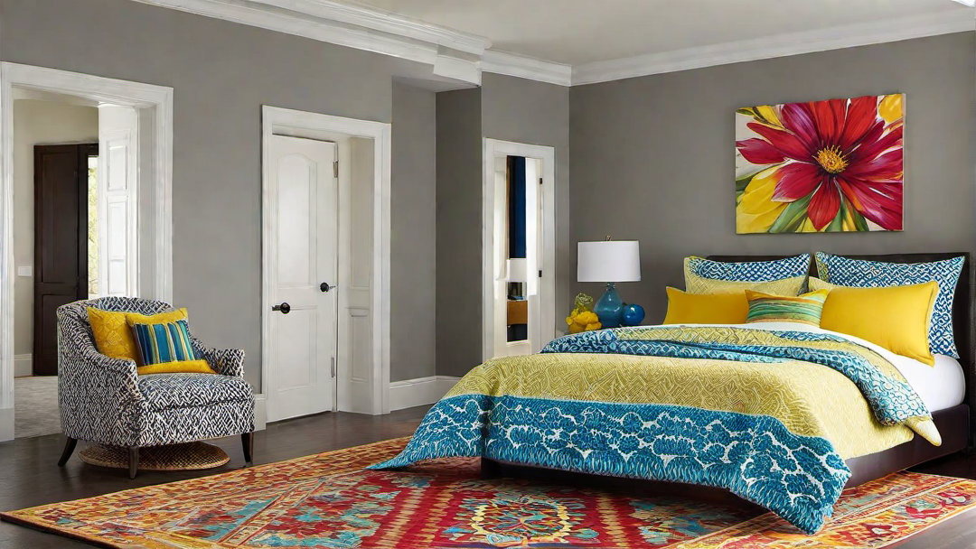 16. Rainbow Bright: Embracing a Kaleidoscope of Colors for a Playful Space