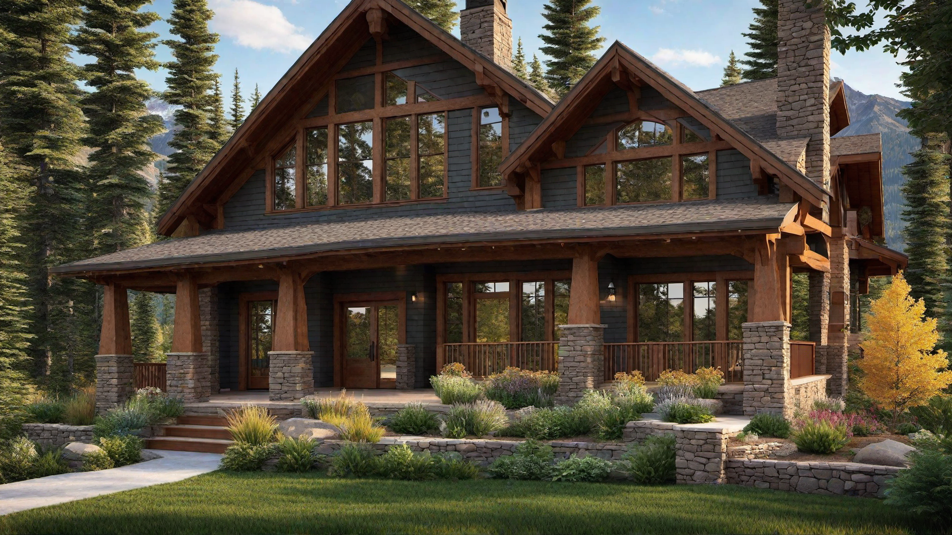 Mountain Bungalow with Cozy Porch Swing