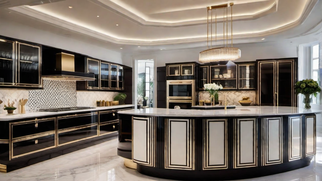 Functional Elegance: Storage Solutions in Art Deco Kitchens