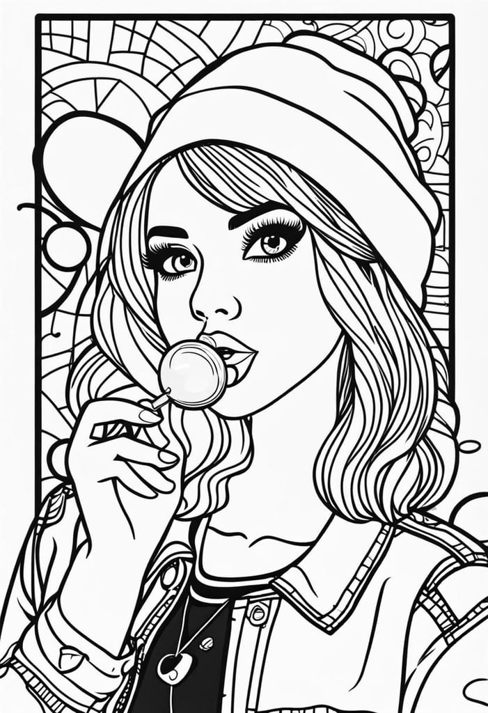 40+ Free Baddie Coloring Pages – Color And Play