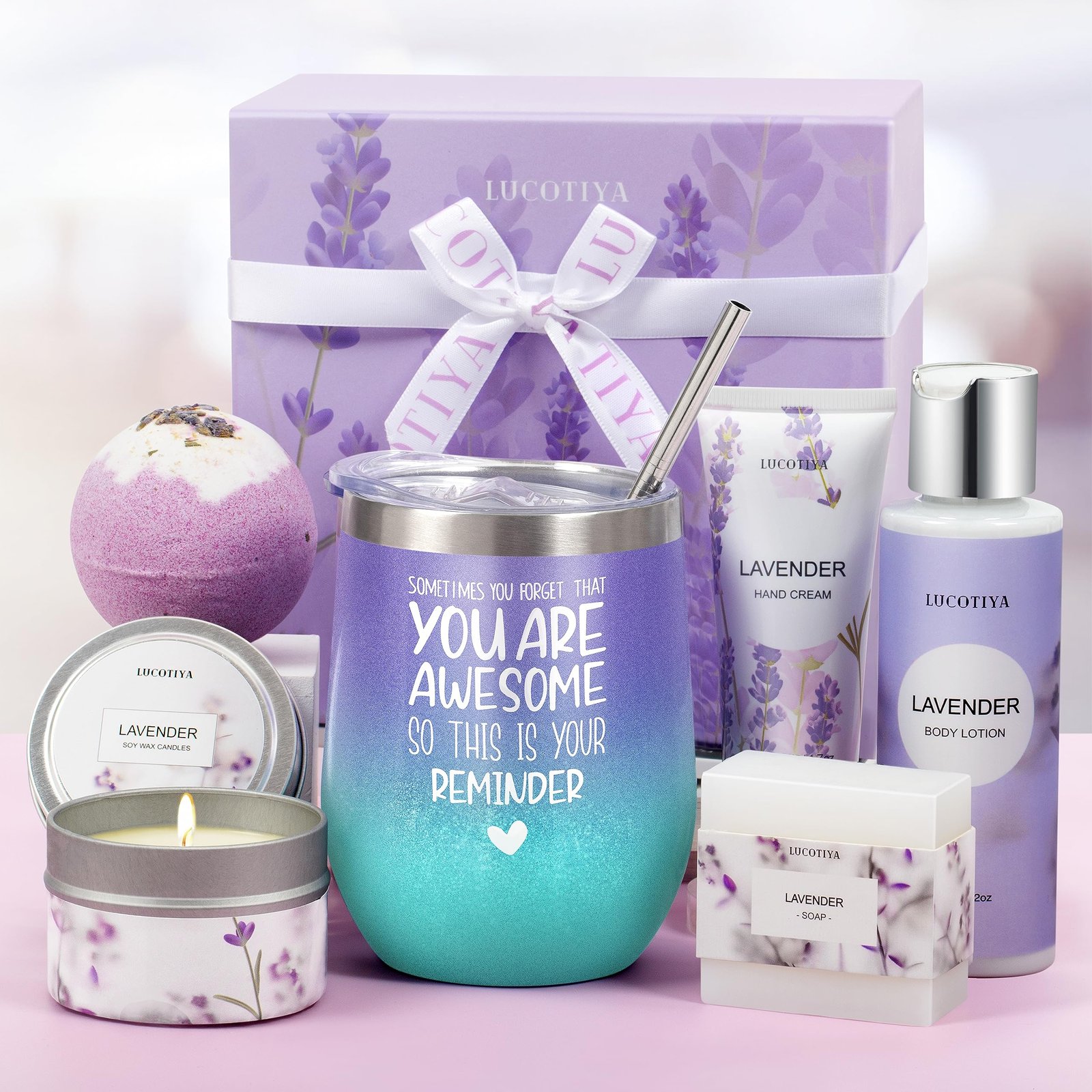 Lavender Bliss Basket
