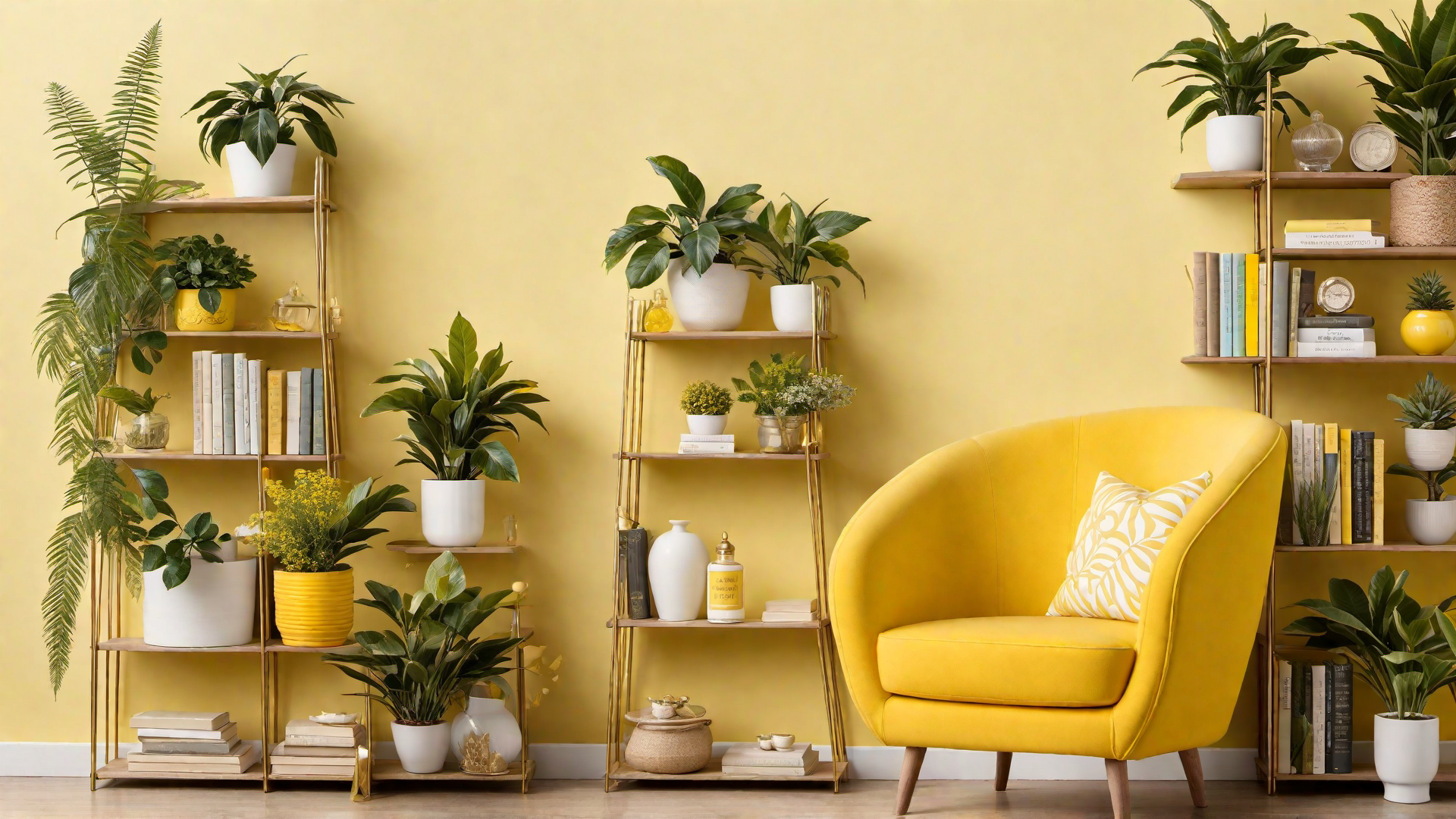 Bright Books: Styling Your Shelves with Yellow