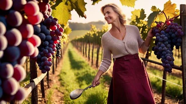 Homemade Wine From Grapes