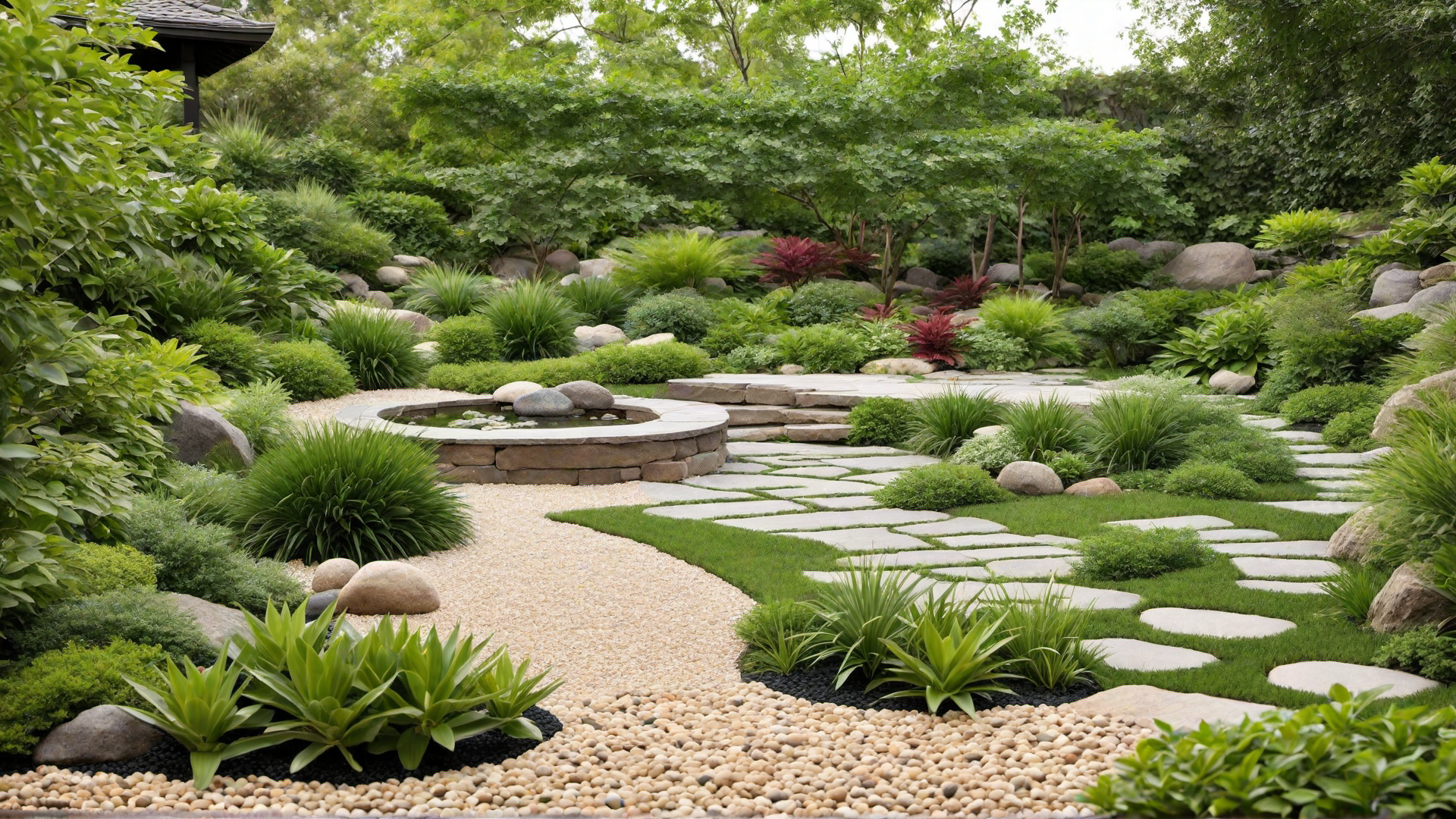 Zen Garden for Meditation and Relaxation