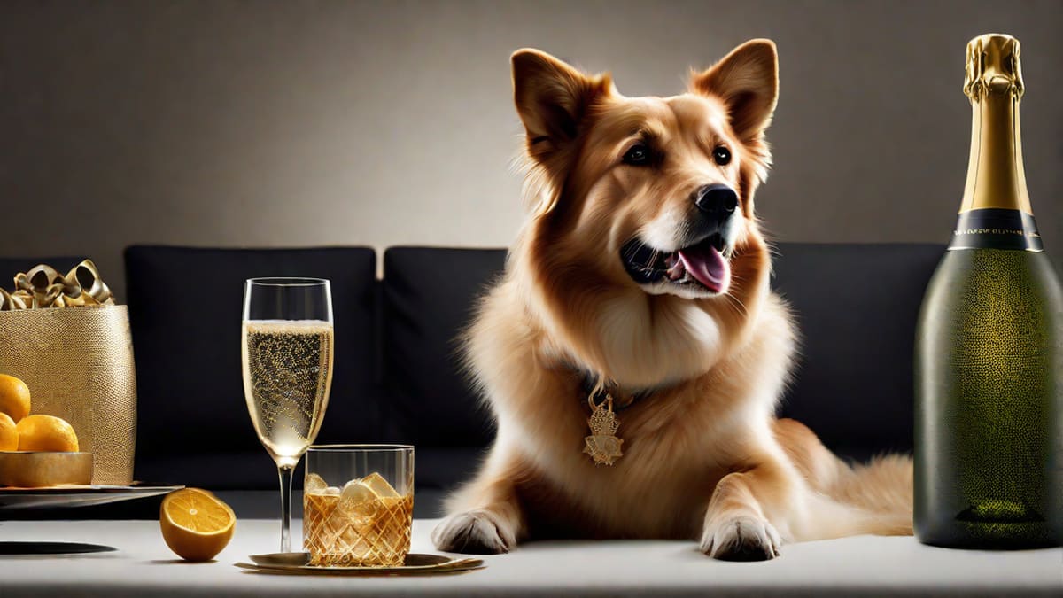 Can Dogs Drink Champagne