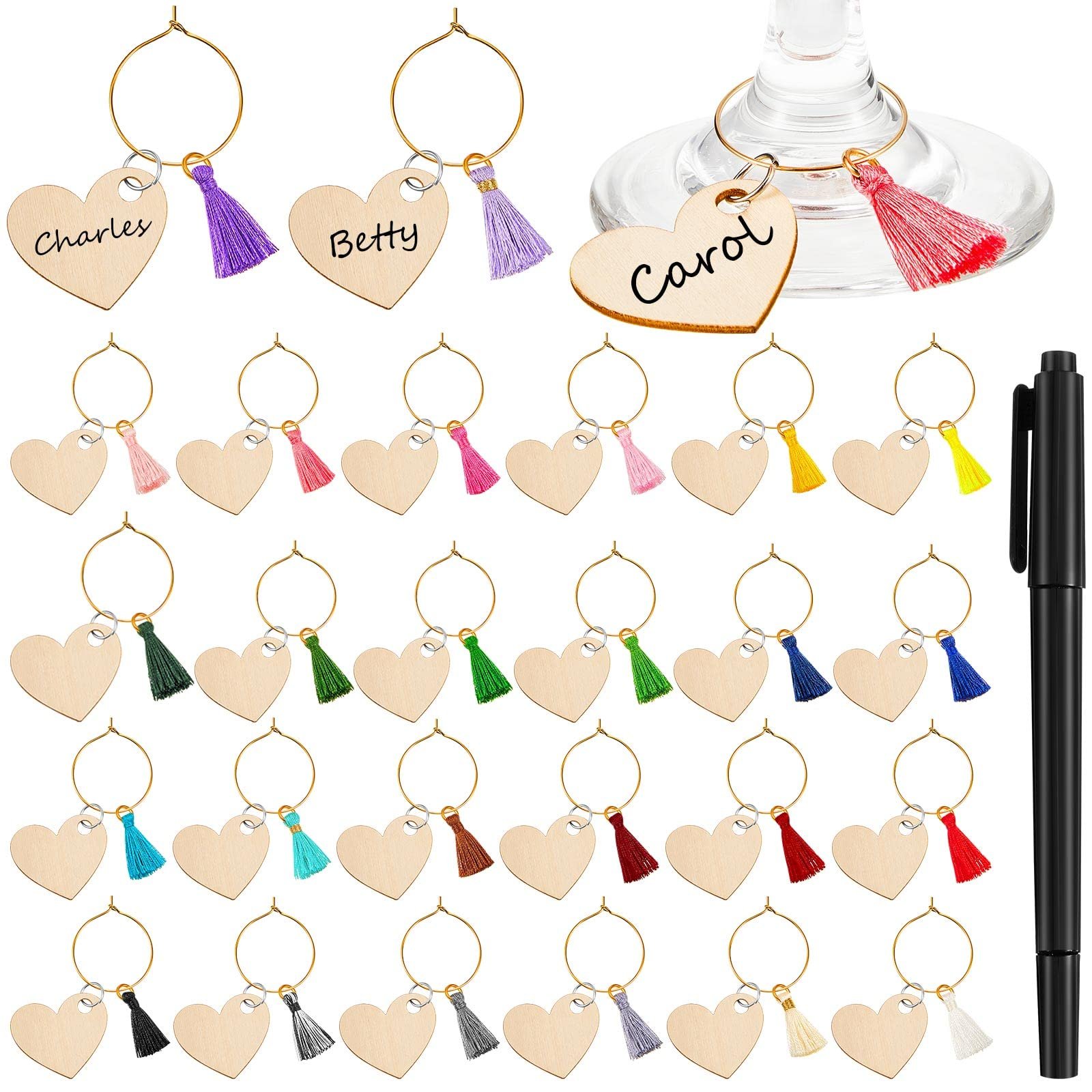 Yingzhao Wine Glass Charms